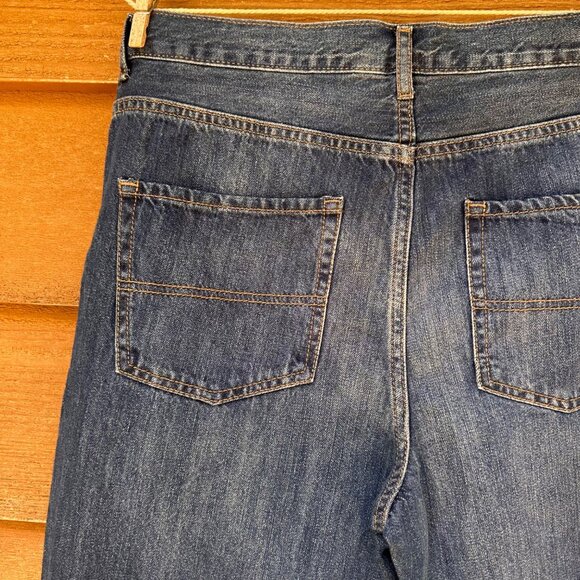 Childrens Place Bootcut Semi-Evasee Blue Jeans Size 20 Waist 34  Slim Fit Cotton - Picture 12 of 13